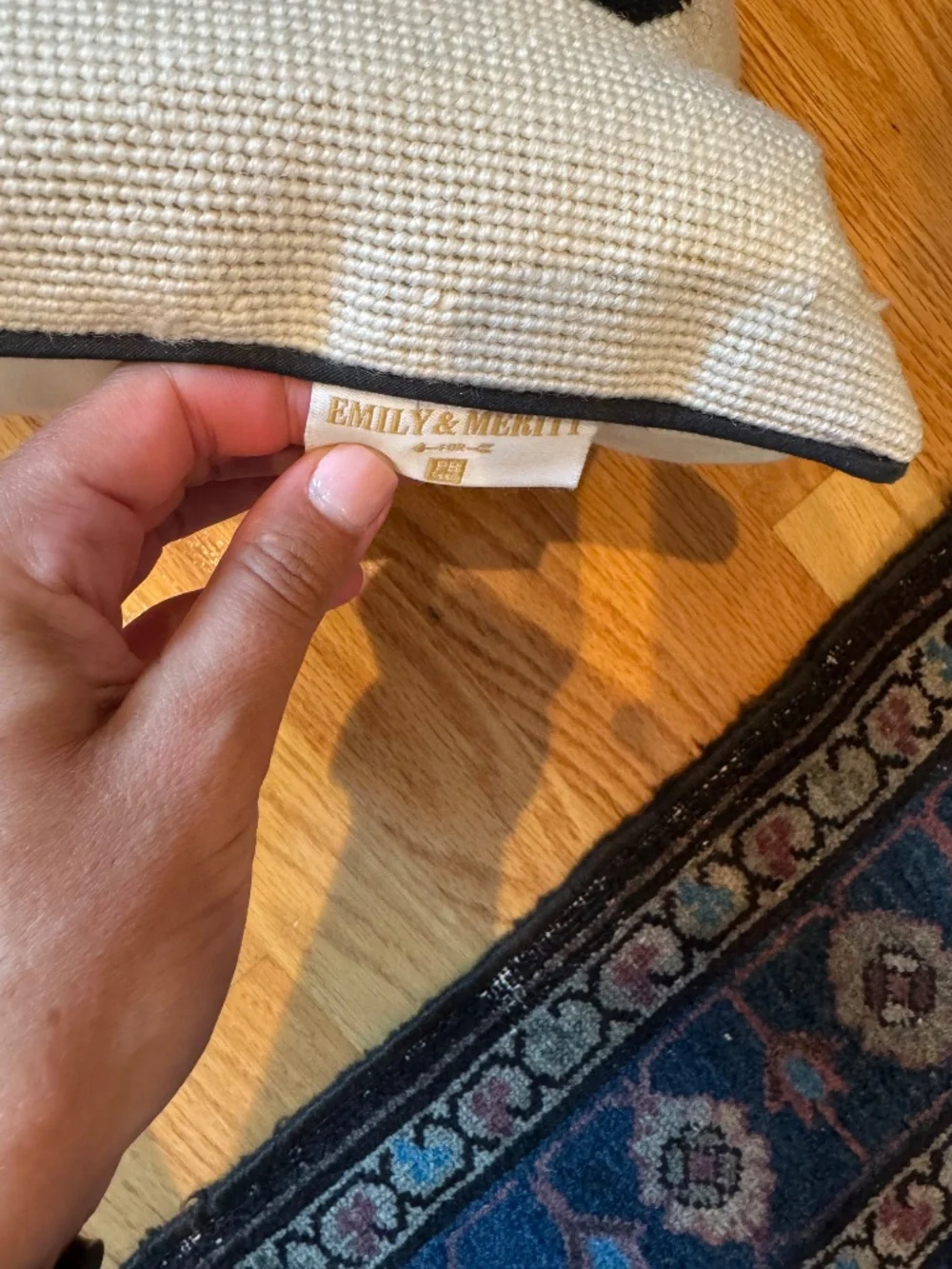 Emily and Meritt for Pottery Barn Tall Ship Pillow